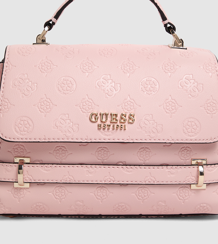 Logo Detail Top Handle Bag