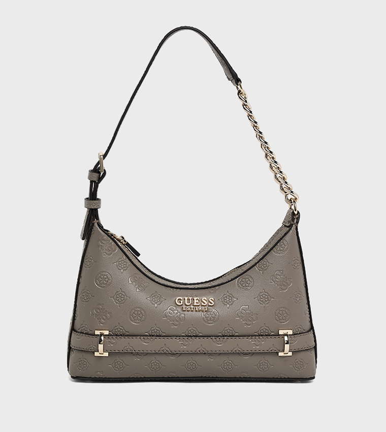 ZARELA LUXURY Debossed Shoulder Bag