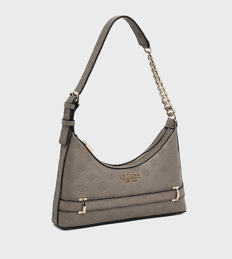 ZARELA LUXURY Debossed Shoulder Bag