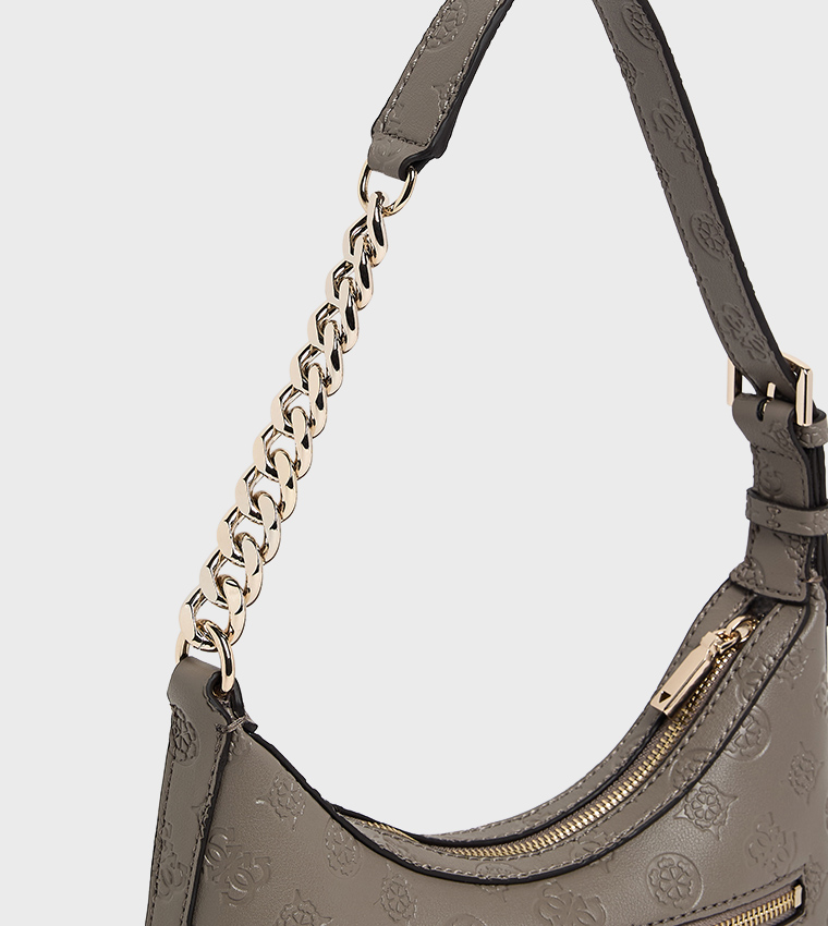 ZARELA LUXURY Debossed Shoulder Bag