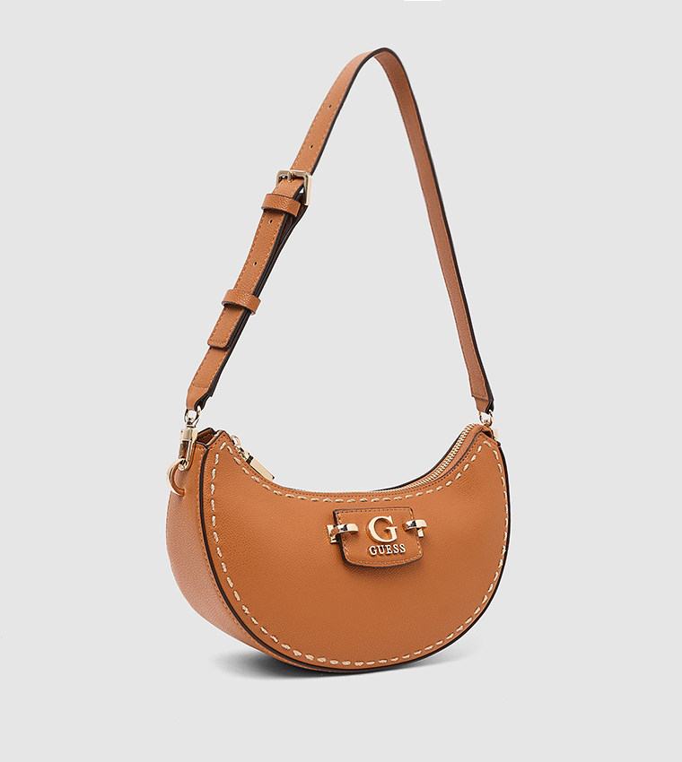 ANADELA Textured Shoulder Bag