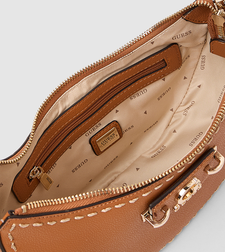 ANADELA Textured Shoulder Bag