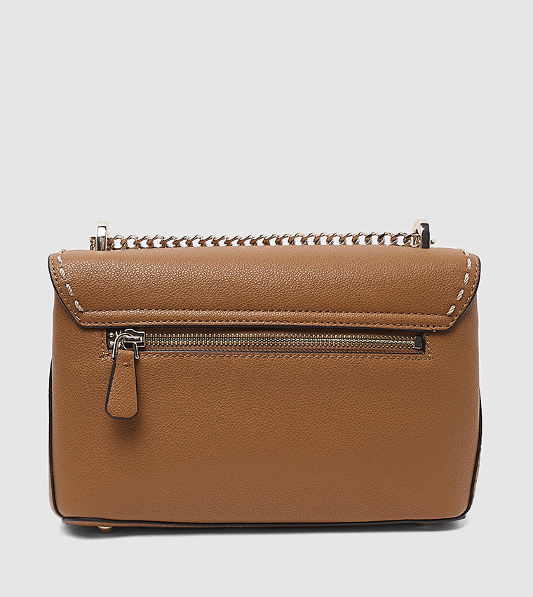 Textured Convertible Crossbody Bag