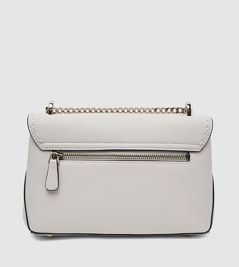 ANADELA Textured Flap Shoulder Bag