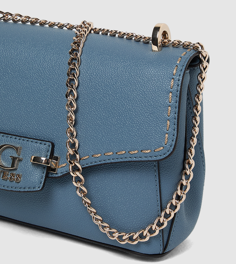 Textured Convertible Crossbody Bag