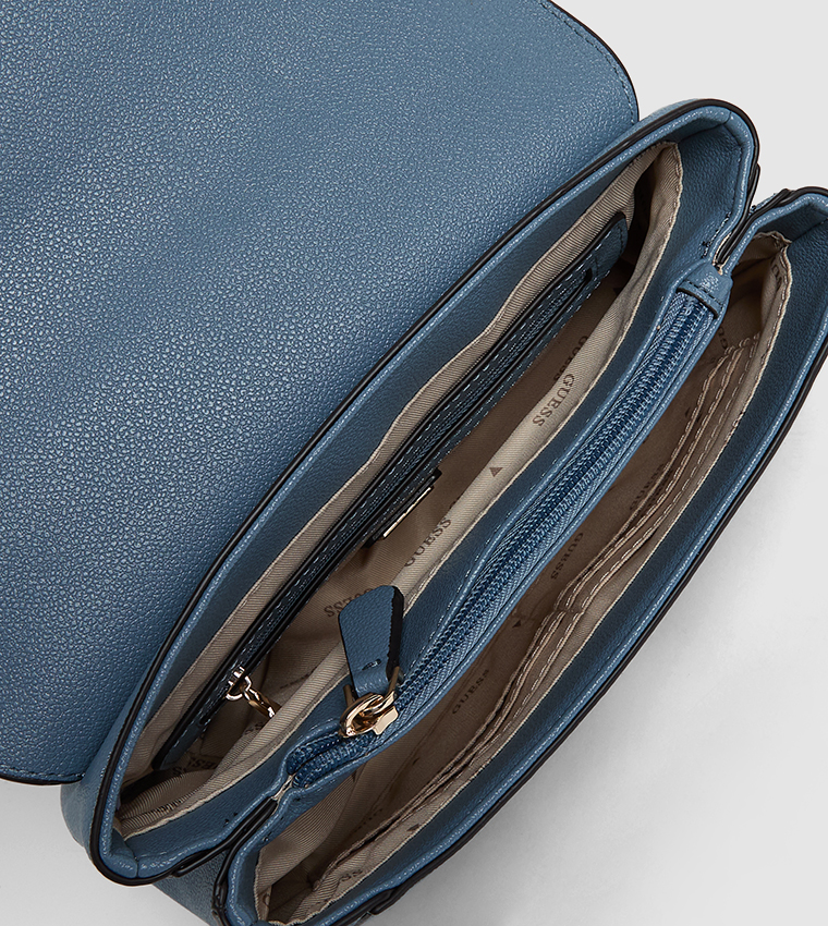 Textured Convertible Crossbody Bag