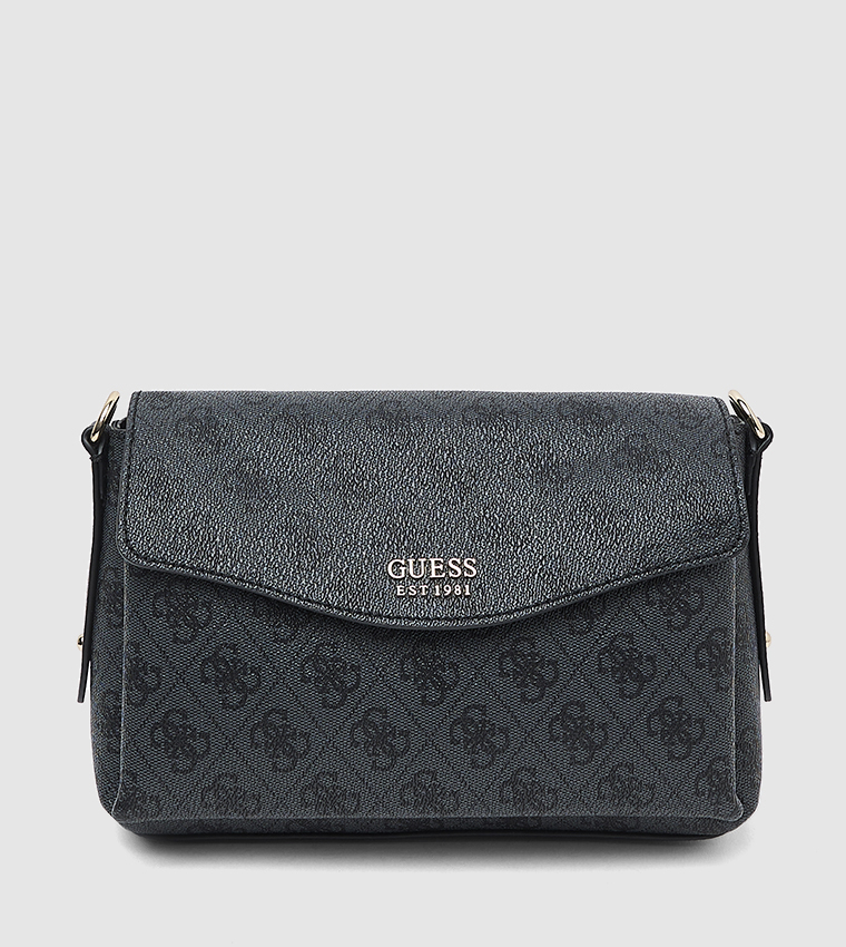 BRENTON Logo Printed Shoulder Bag