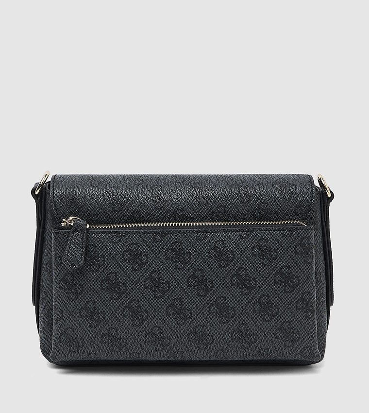 BRENTON Logo Printed Shoulder Bag