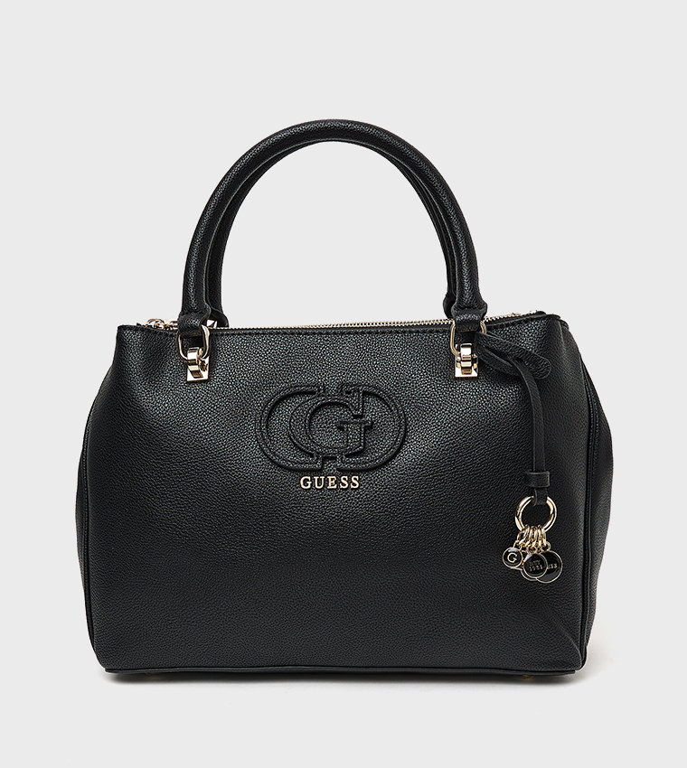 CALEBRA Logo Appliqued Satchel Bag