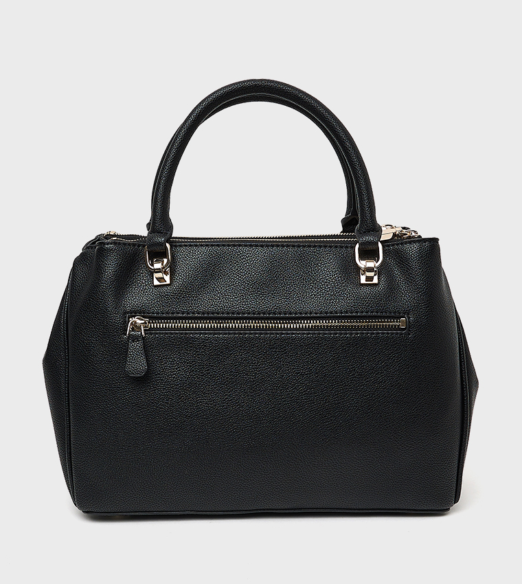 CALEBRA Logo Appliqued Satchel Bag