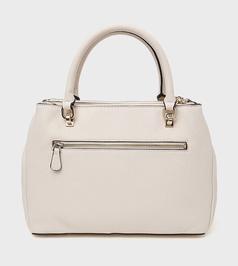 CALEBRA Logo Appliqued Satchel Bag
