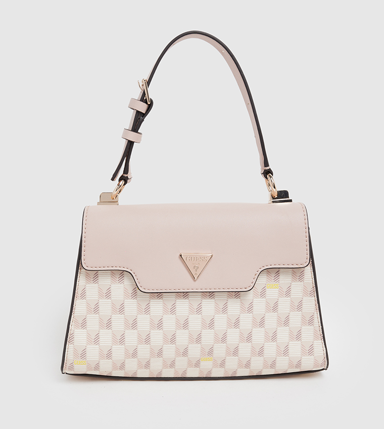 G WAVE II Patterned Flap Shoulder Bag