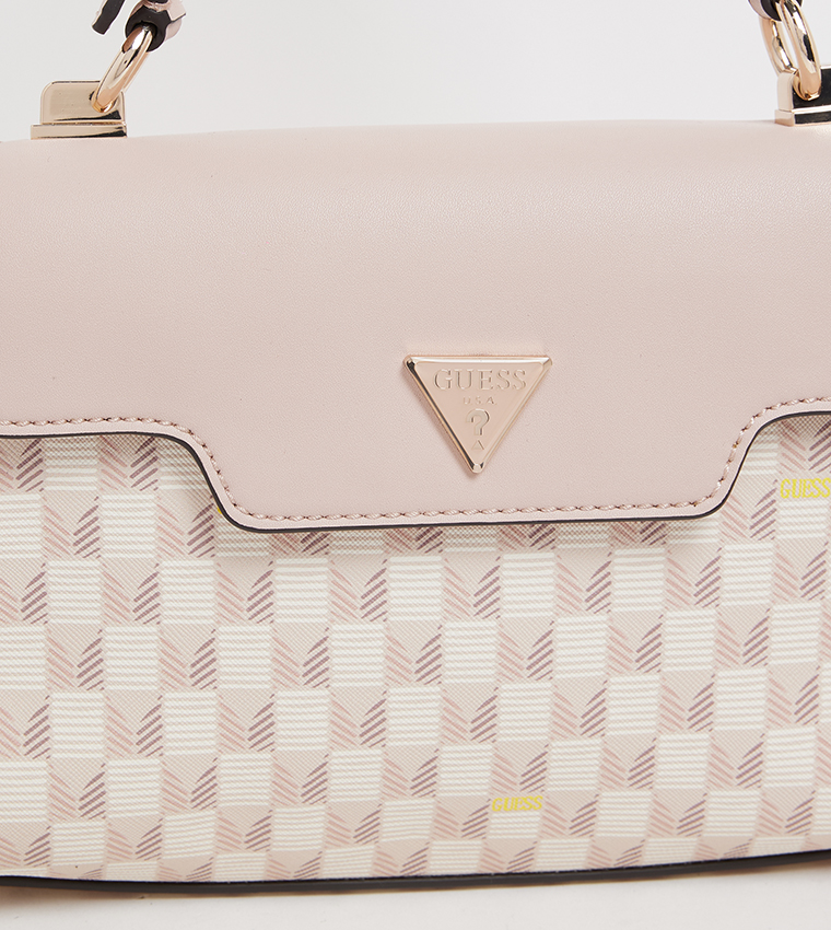 G WAVE II Patterned Flap Shoulder Bag