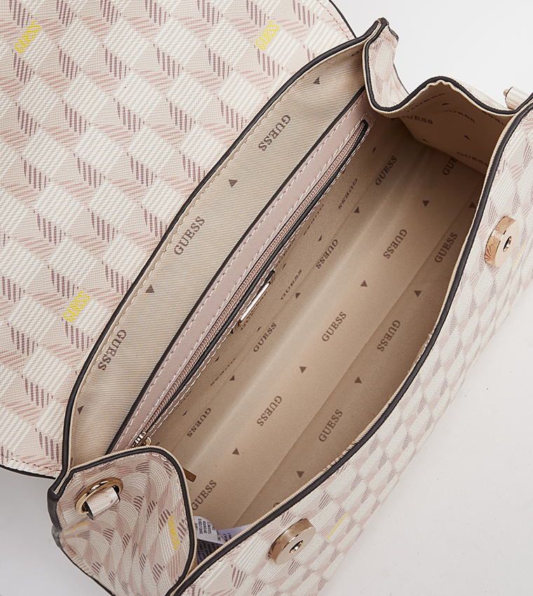 G WAVE II Patterned Flap Shoulder Bag