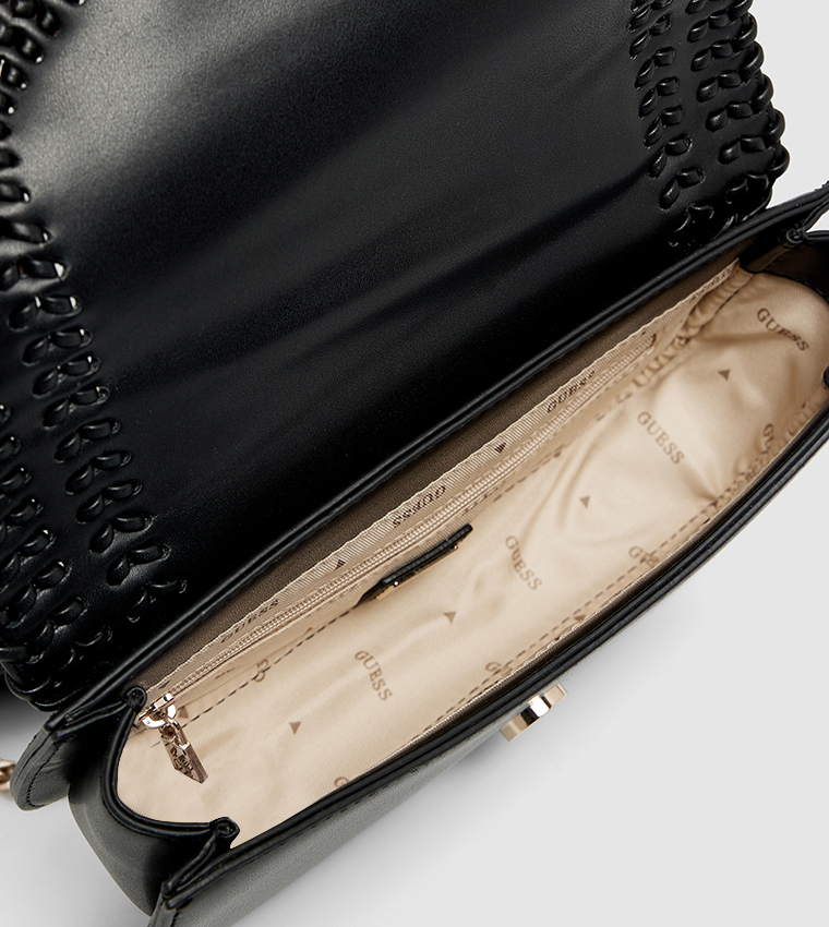 TATUM Logo Detail Convertible Crossbody Bag