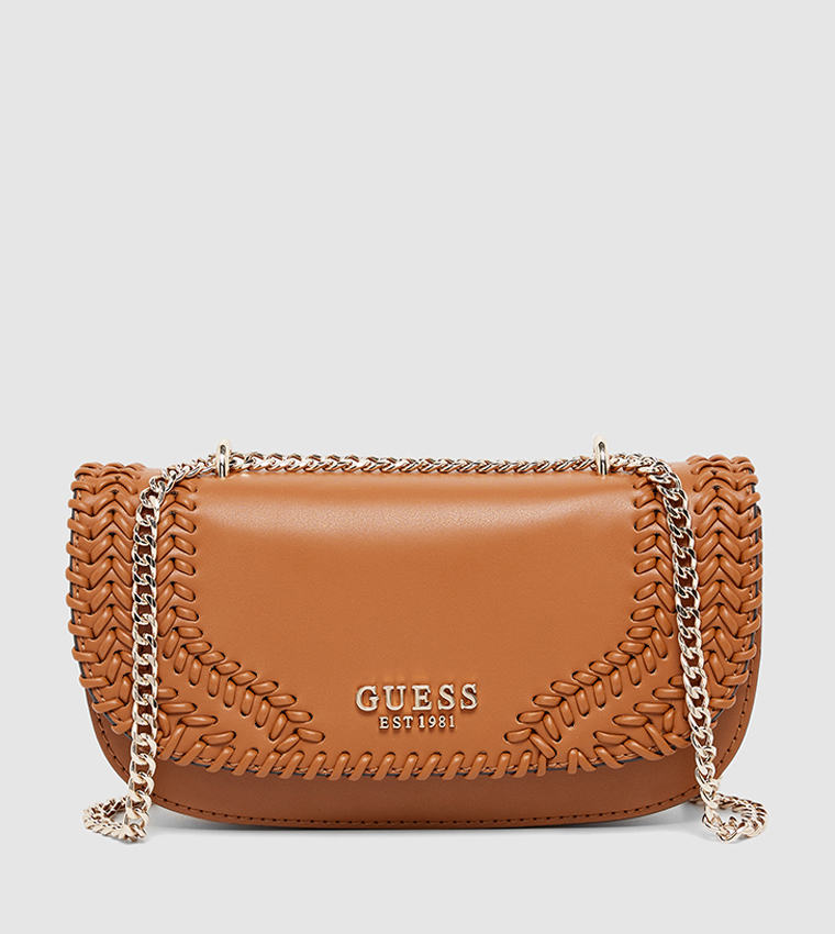 TATUM Logo Detail Convertible Crossbody Bag