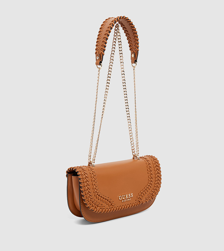 TATUM Logo Detail Convertible Crossbody Bag