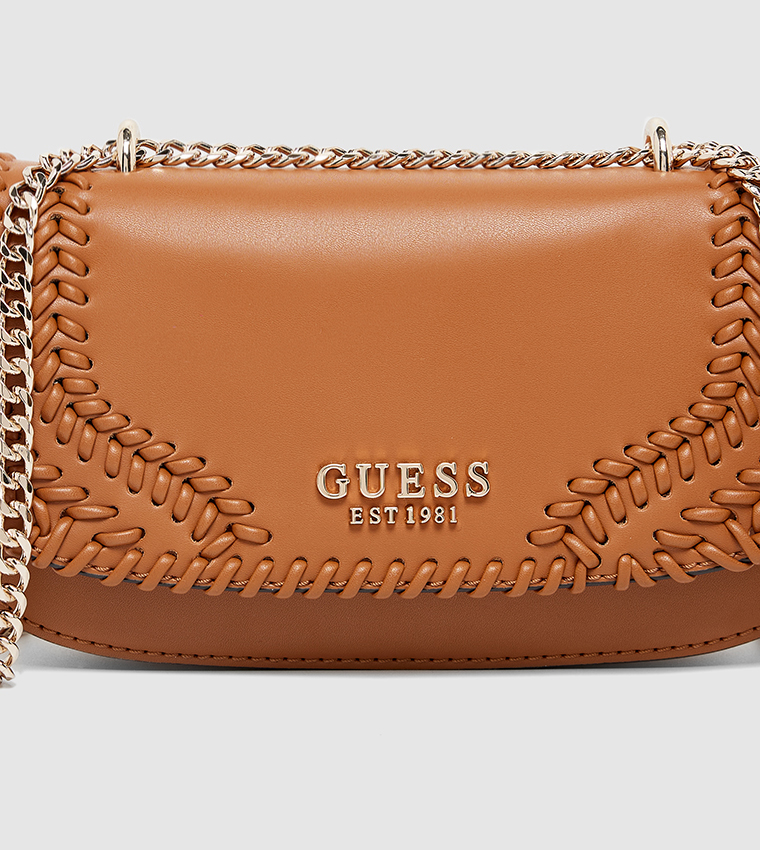 TATUM Logo Detail Convertible Crossbody Bag