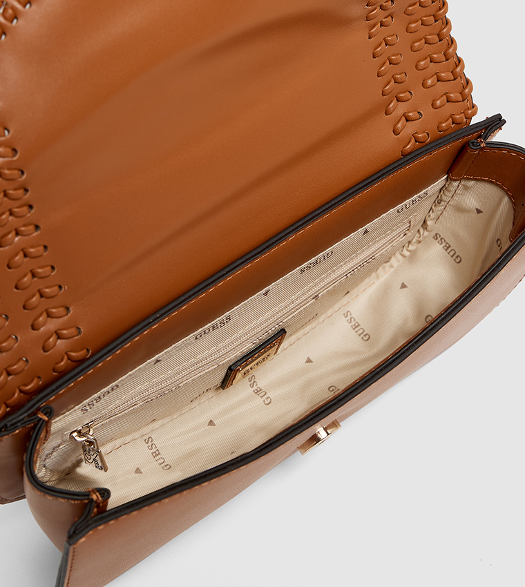 TATUM Logo Detail Convertible Crossbody Bag