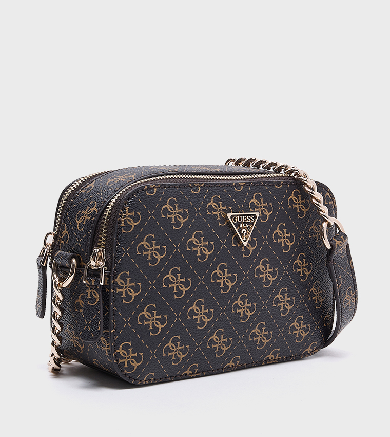 NOELLE II Logo Patterned Camera Bag