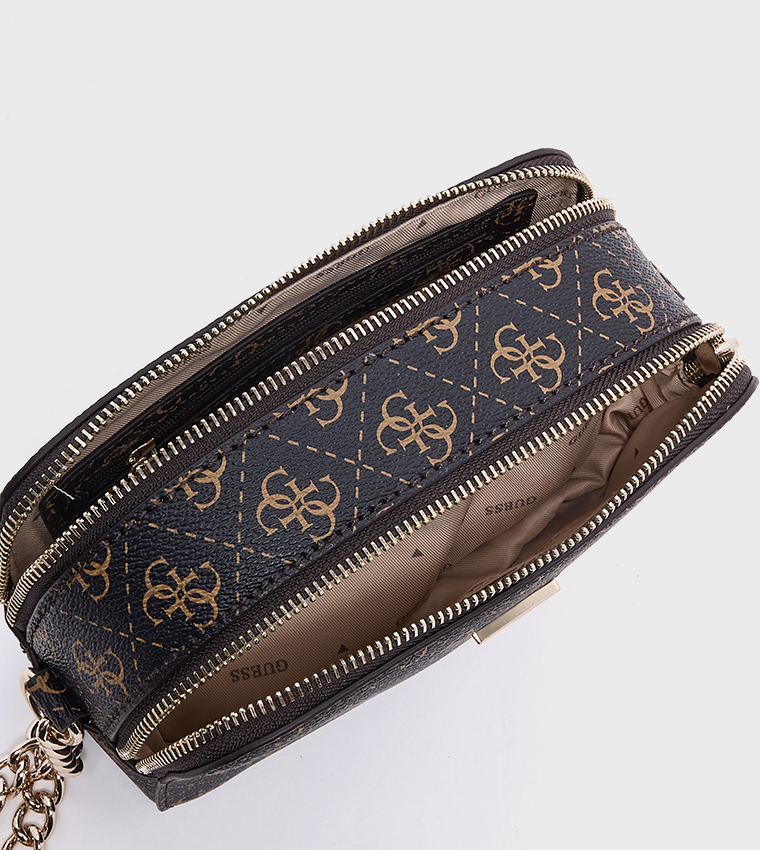 NOELLE II Logo Patterned Camera Bag