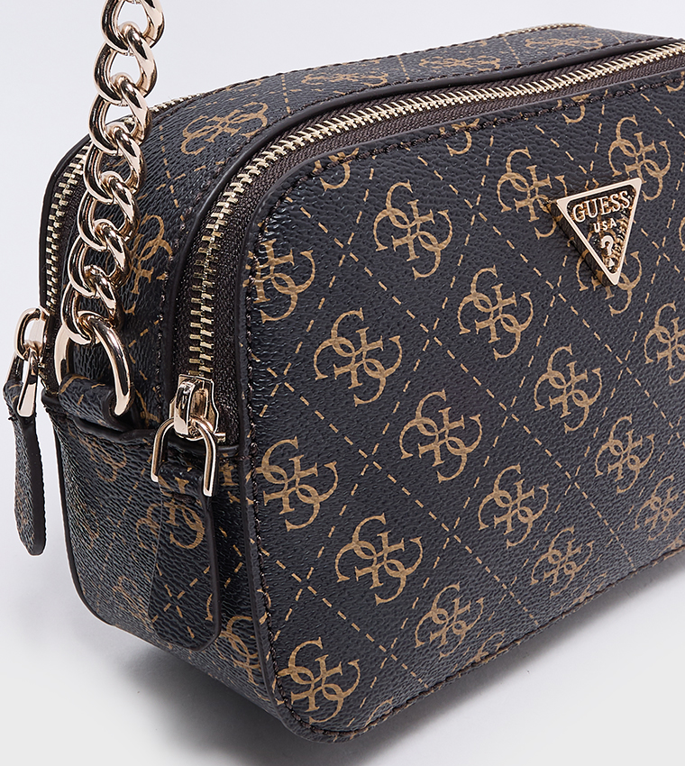 NOELLE II Logo Patterned Camera Bag