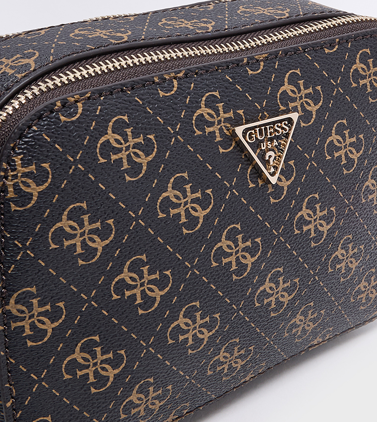 NOELLE II Logo Patterned Camera Bag