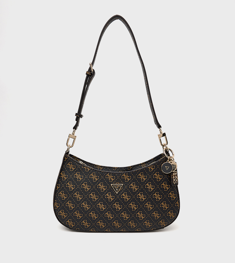NOELLE II Logo Patterned Shoulder Bag