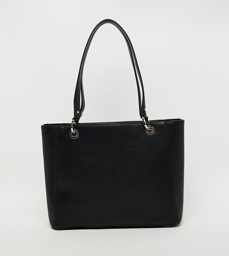 NOELLE II Logo Detail Tote Bag