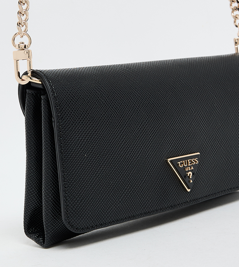 NOELLE II Textured Flap Crossbody Bag