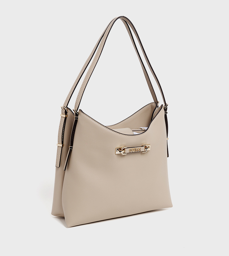 LEFIA Textured Shoulder Bag