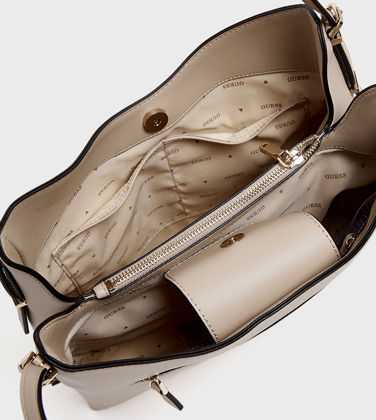 LEFIA Textured Shoulder Bag