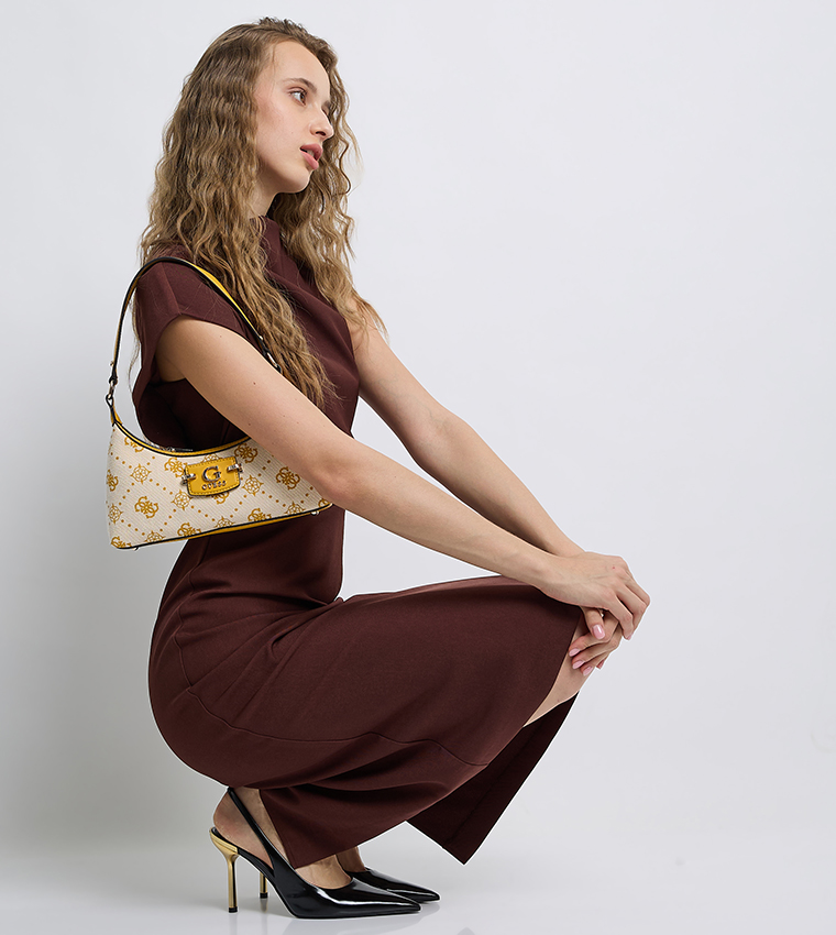 NEDA Logo Patterned Shoulder Bag