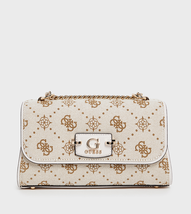NEDA Logo Patterned Convertible Crossbody Bag