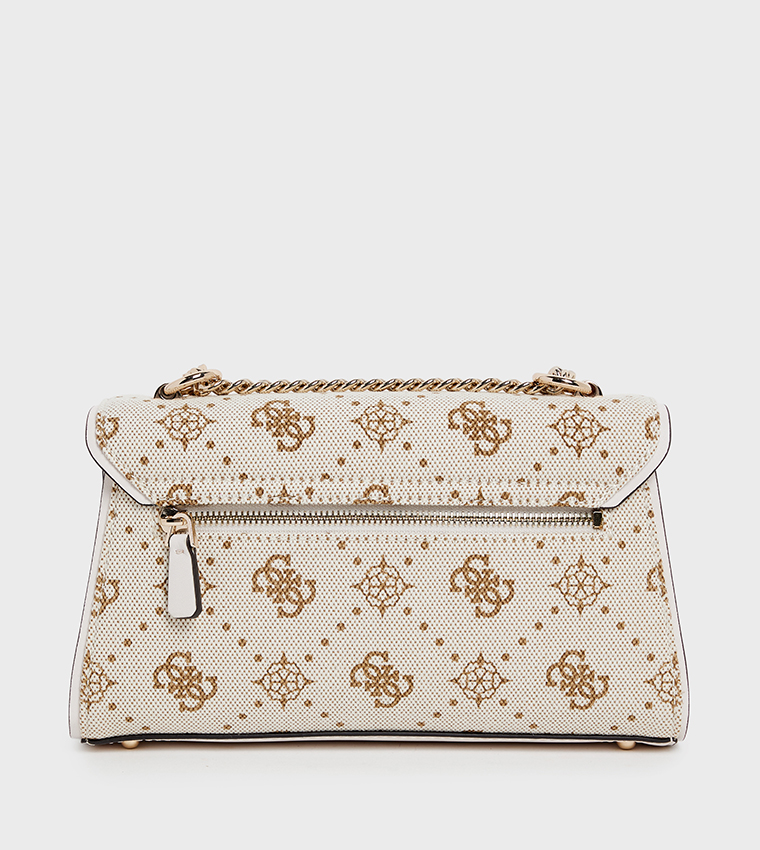 NEDA Logo Patterned Convertible Crossbody Bag
