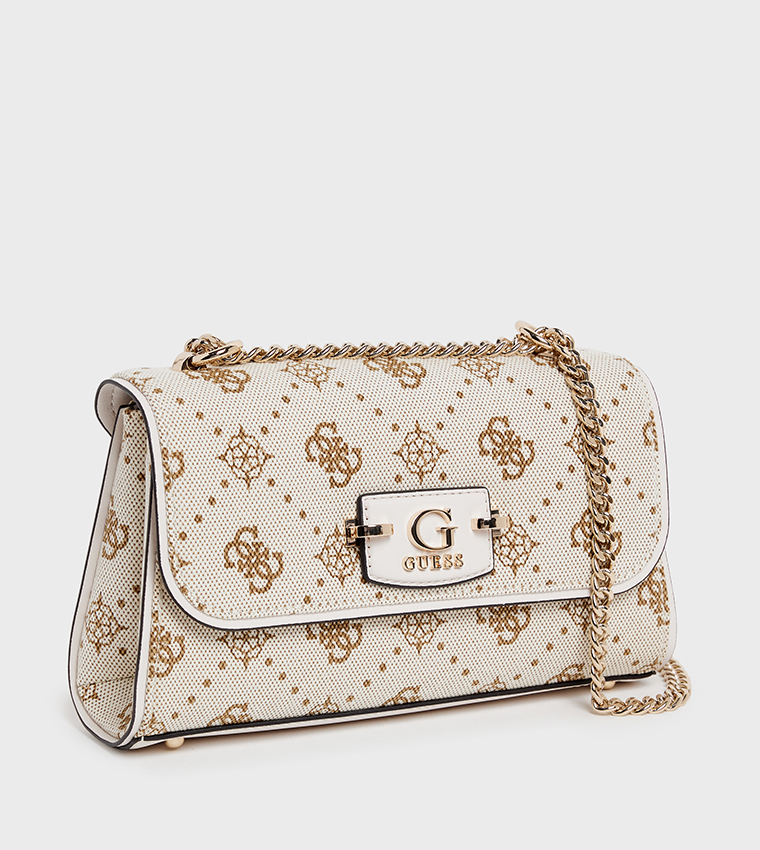 NEDA Logo Patterned Convertible Crossbody Bag