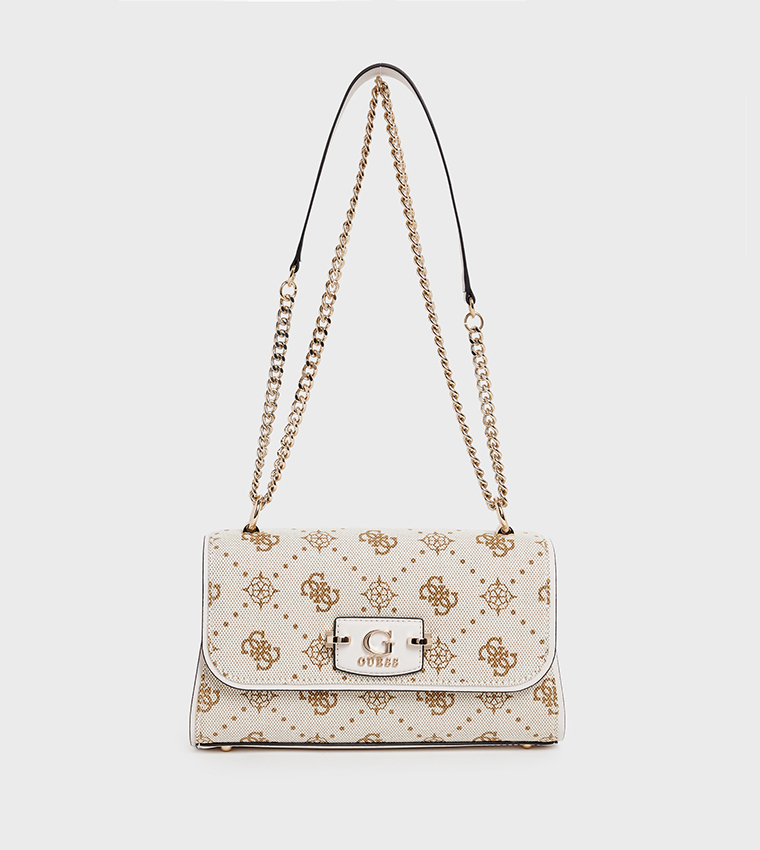 NEDA Logo Patterned Convertible Crossbody Bag