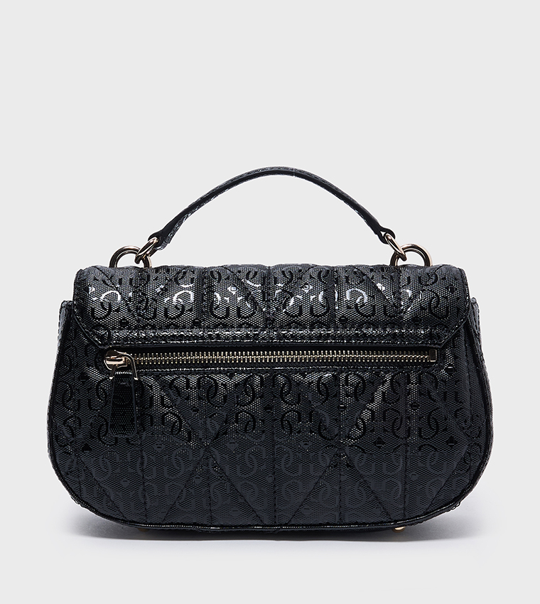 ALDINA Quilted Flap Top Handle Bag