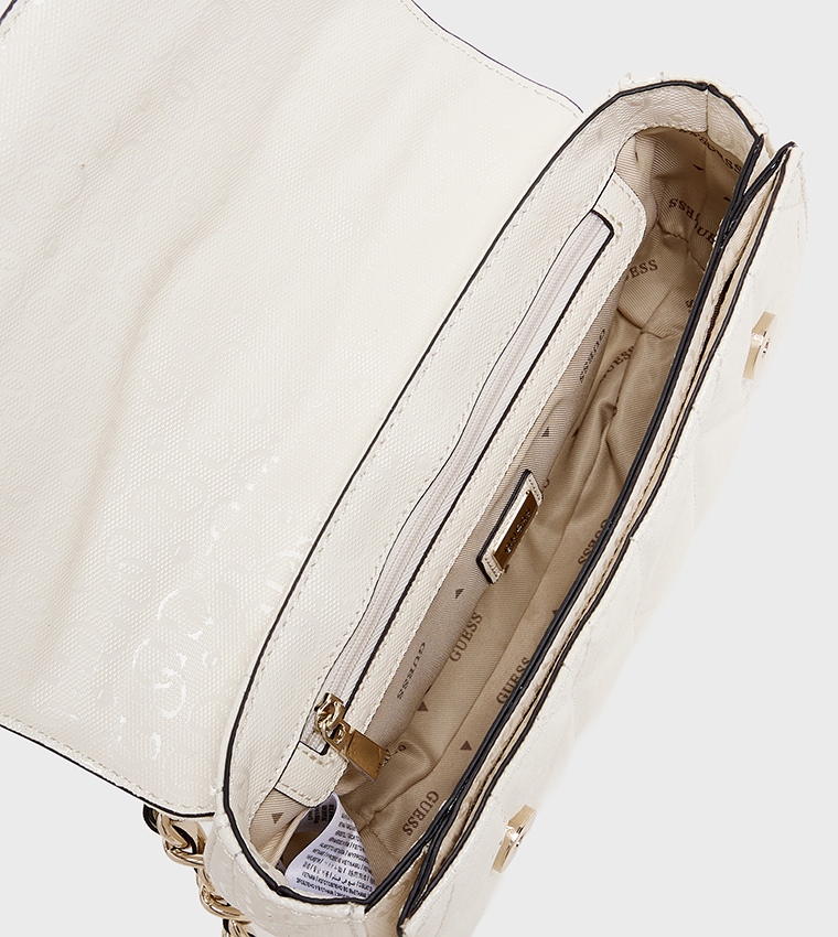 ALDINA Quilted Flap Top Handle Bag
