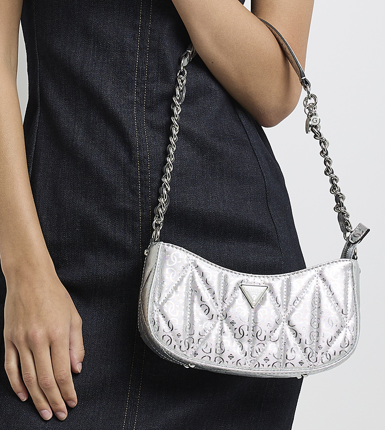 ALDINA Logo Patterned Shoulder Bag