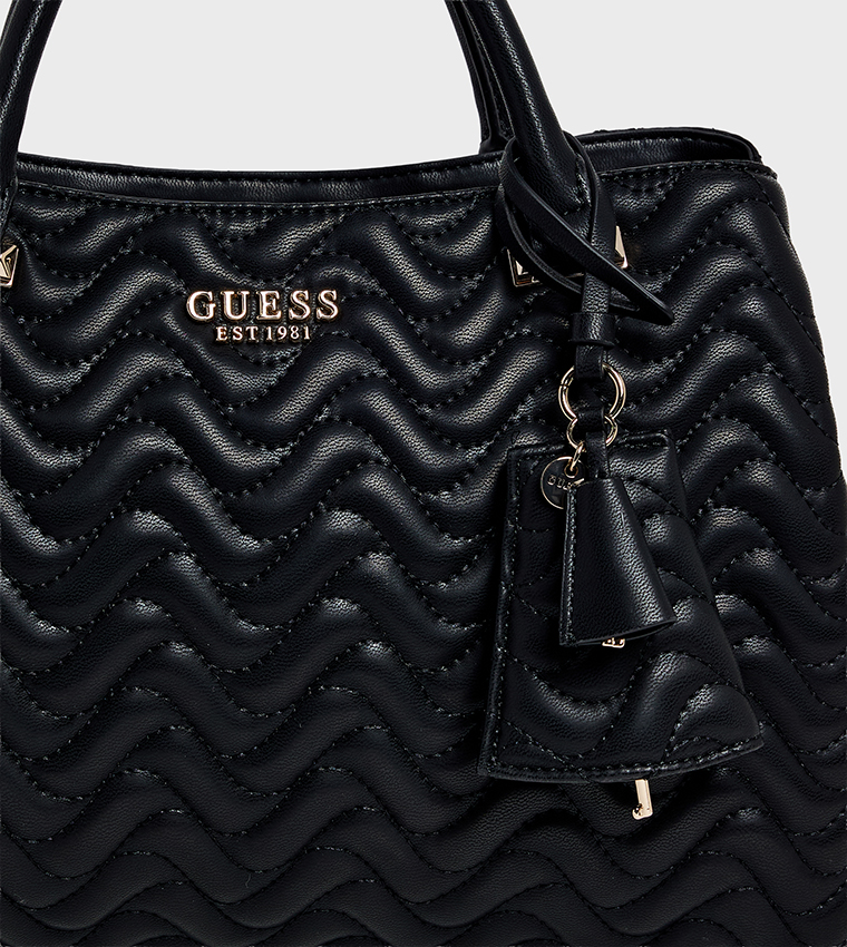 MELISANDRA Quilted Satchel Bag