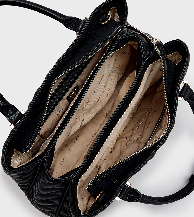 MELISANDRA Quilted Satchel Bag