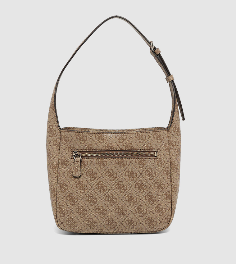 KATYA Monogram Patterned Shoulder Bag