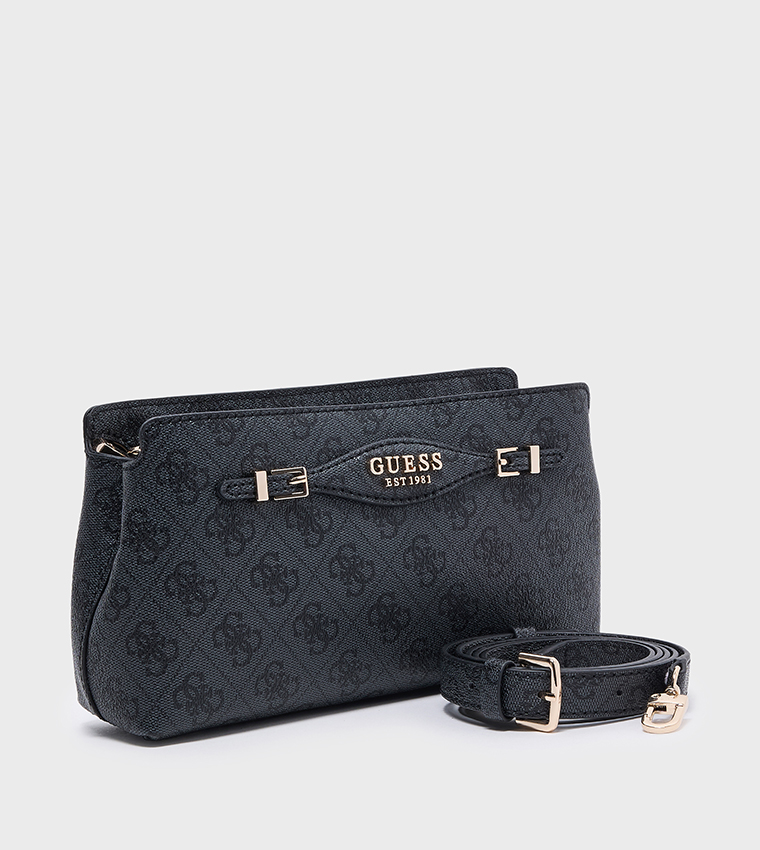 KATYA Logo Patterned Crossbody Bag