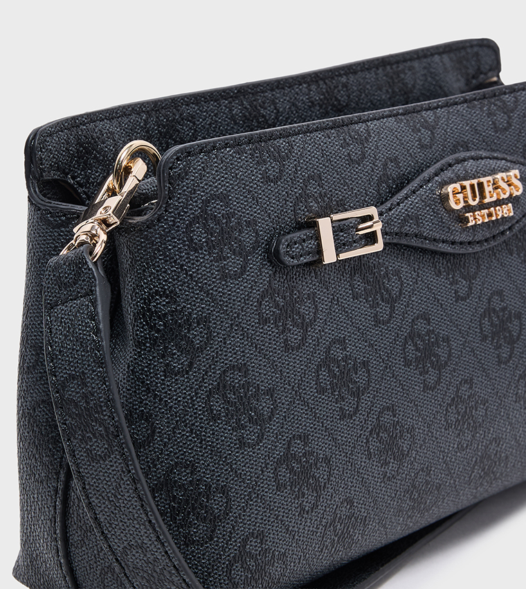 KATYA Logo Patterned Crossbody Bag