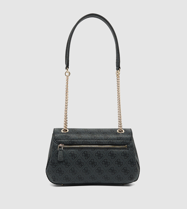 KATYA Monogram Patterned Convertible Shoulder Bag
