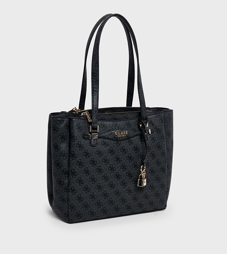 KATYA Logo Patterned Shoulder Bag
