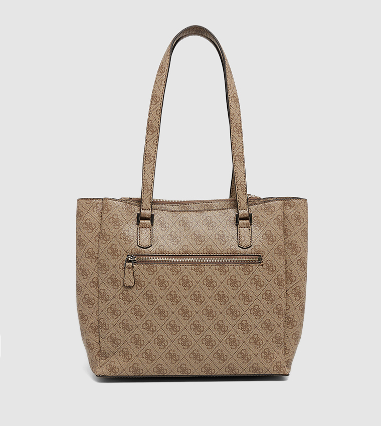 KATYA Monogram Patterned Shoulder Bag