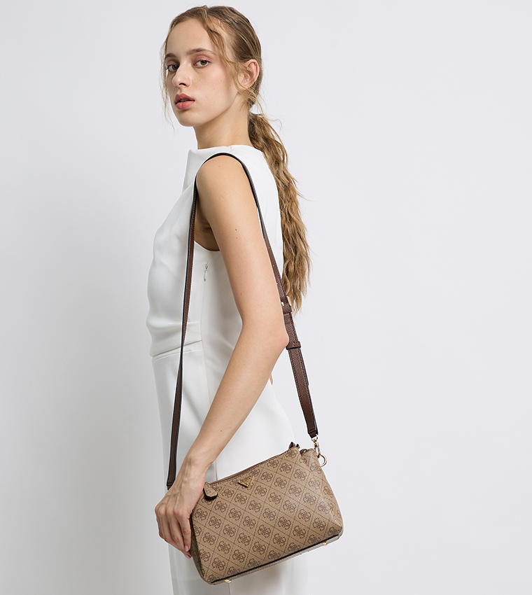 NOELLE II Logo Patterned Crossbody Bag