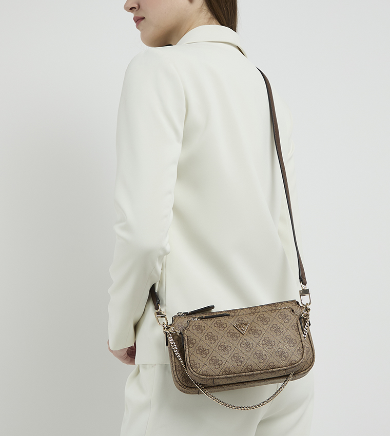 NOELLE II Monogram Patterned Crossbody Bag